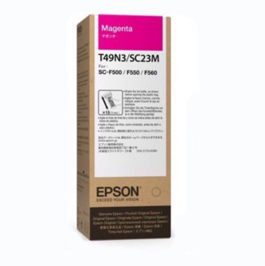 Epson Cartuccia T49N3 Magenta per Stampante SC-F100/SC-F500 Epson Cartuccia T49N3 Magenta per Stampante SC-F100/SC-F500